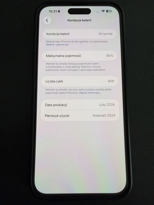 Iphone 15 pro max 256 gb stan idealny