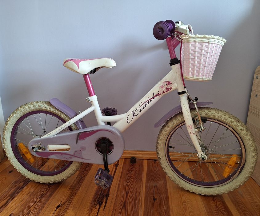 Rower 16'' Kands dla dziewczynki