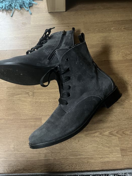 Buty botki  damskie wloskie skora rozmiar 41