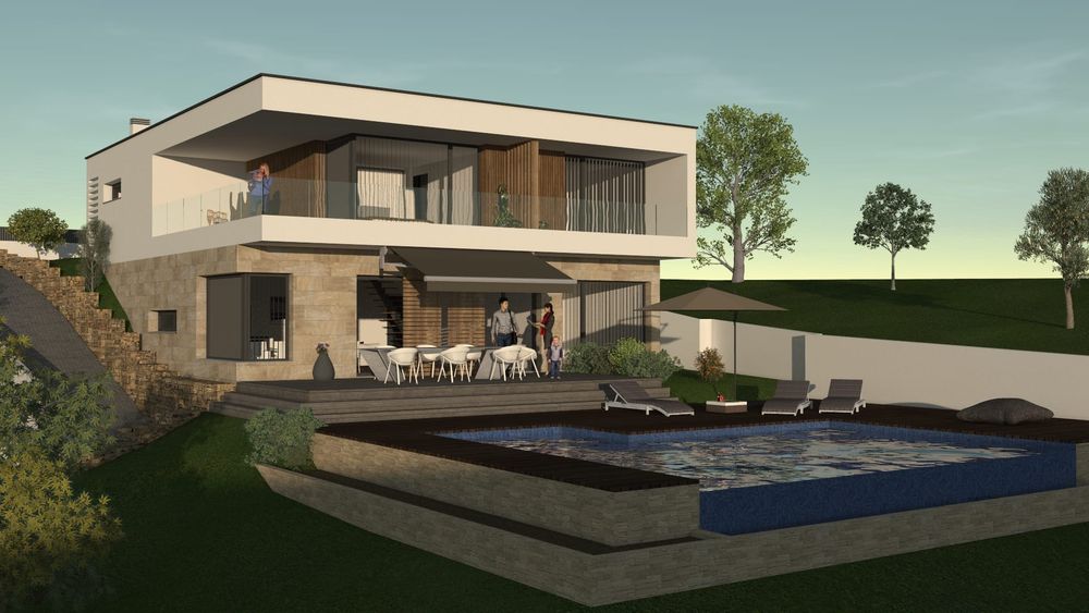 Lote com 2040m2 no Turcifal