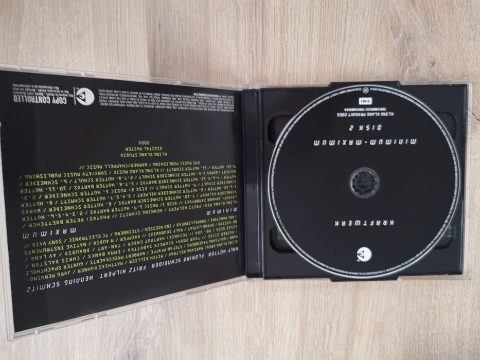 Kraftwerk Minimum-Maximum 2 płyty CD