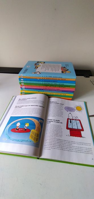 Coleção de livros - enciclopédia do Charlie Brown completa
