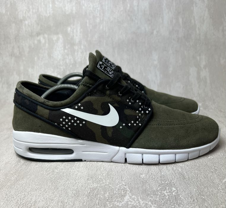 Кросівки Nike Stefan Janoski Air Max Camo Suede