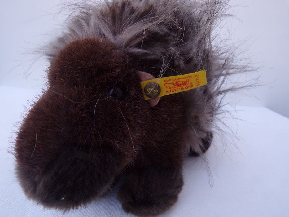 Peluche Steiff Porco Espinho 06498 Comprimento 28 cm