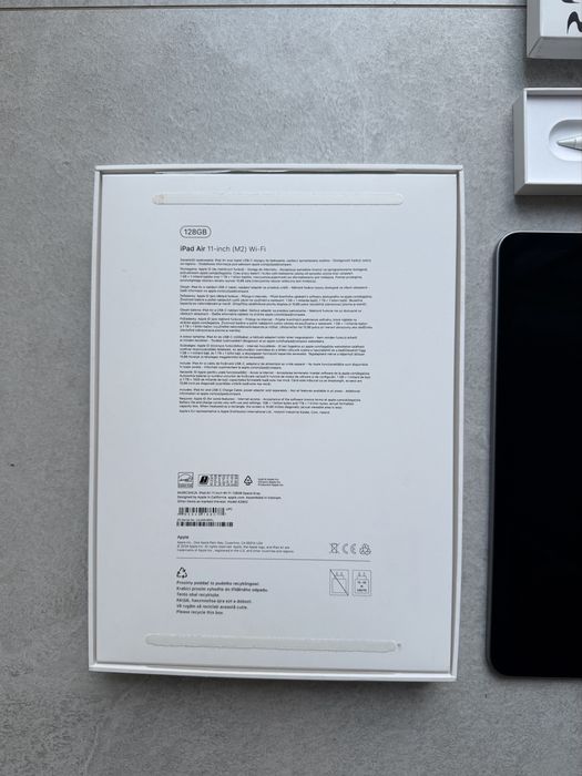 iPad Air 11 cali M2 128 GB tablet + rysik Apple Pencil Pro stan bardzo dobry