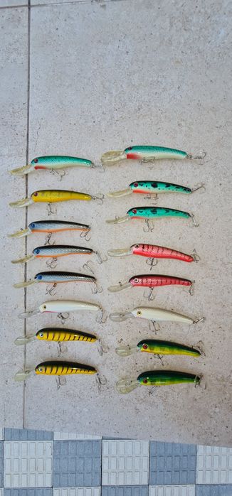 Amostras pesca tipo Rapalla