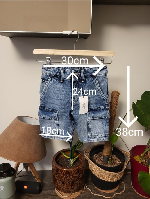 *Nowe z metką* Spodenki Calvin Klein dla chłopca rozm. 6 (116cm)