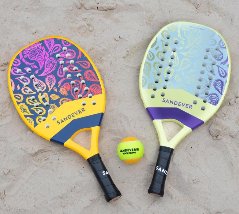 Raquete beach tenis praia
