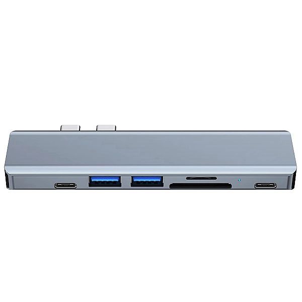Tech-protect V5-hub Adapter 7in1 Grey