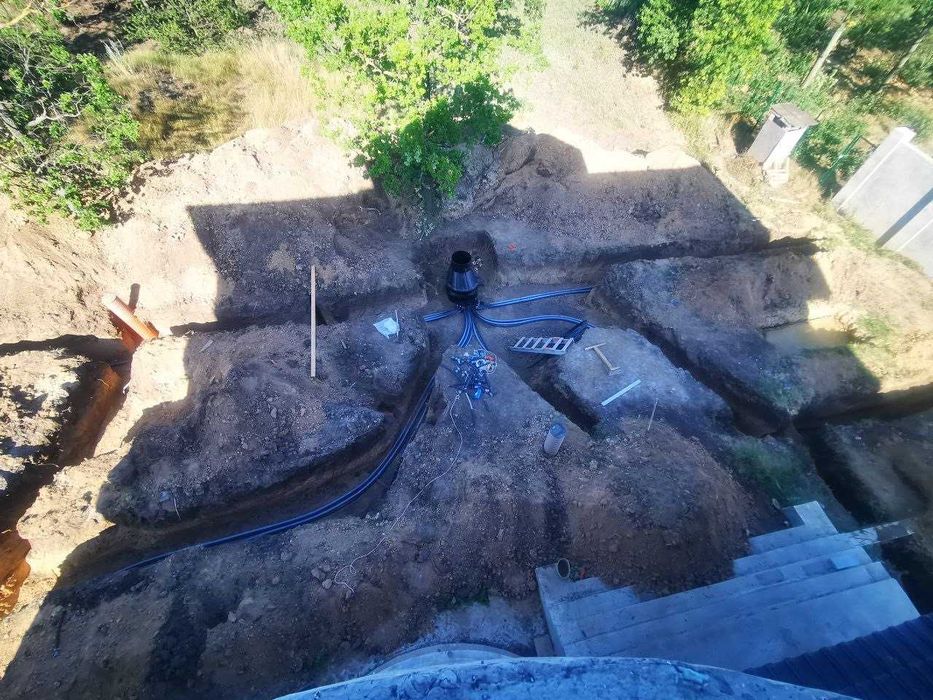 Буріння під теплові насоси в Одесі. Бурение скважин