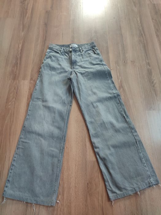 Spodnie dżinsowe Pull Bear rozm.36 szare