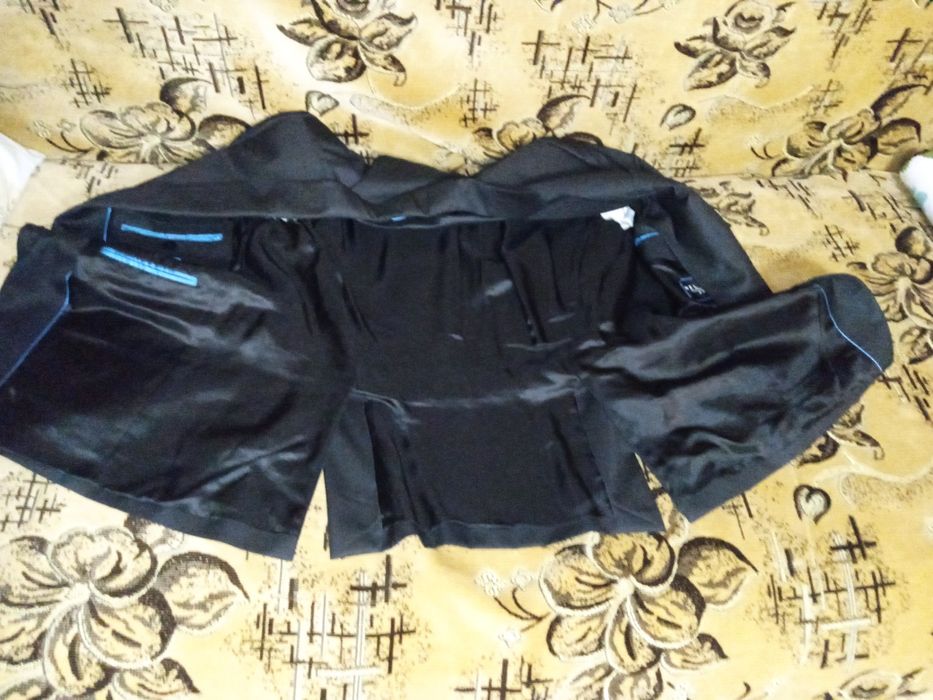 Мужской пиджак черный HELENBER HOMME