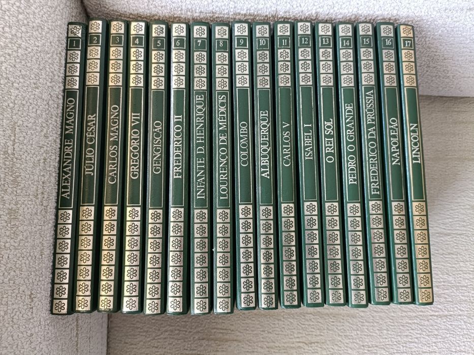 Os grandes da história - 17 livros