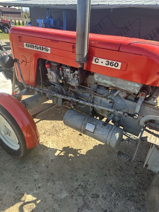 Ciągnik Ursus MF 3512,255)c360, c335