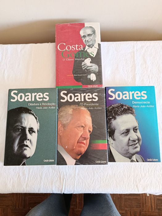 Livros Mario Soares e Costa Gomes