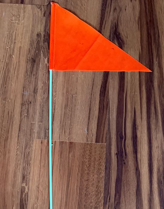 Chorągiewka bezpieczeństwa do roweru/przyczepki Hamax