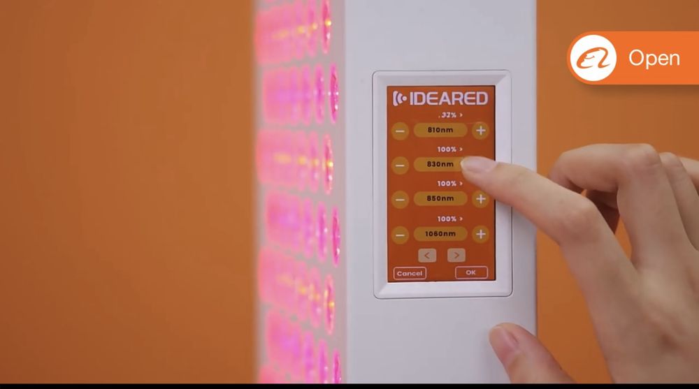 Panel LED Red Light Therapy IDEATHERAPY RLPRO600 410W Nowy