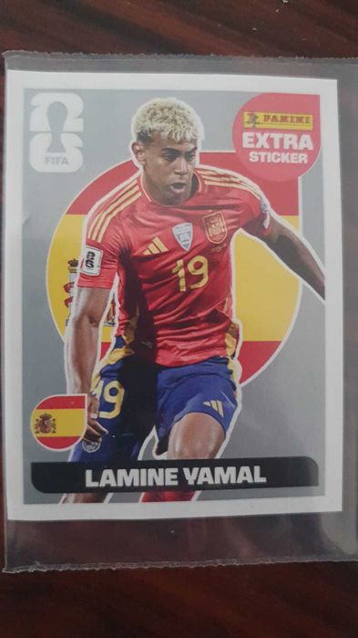Extra Sticker - Lamine Yamal Silver