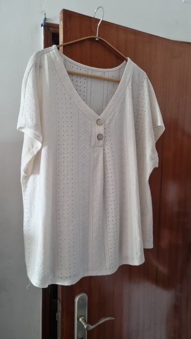 Blusa branca XXL