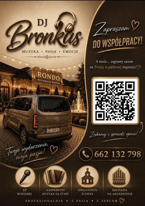 Dj Bronkus  na Twoją imprezę...