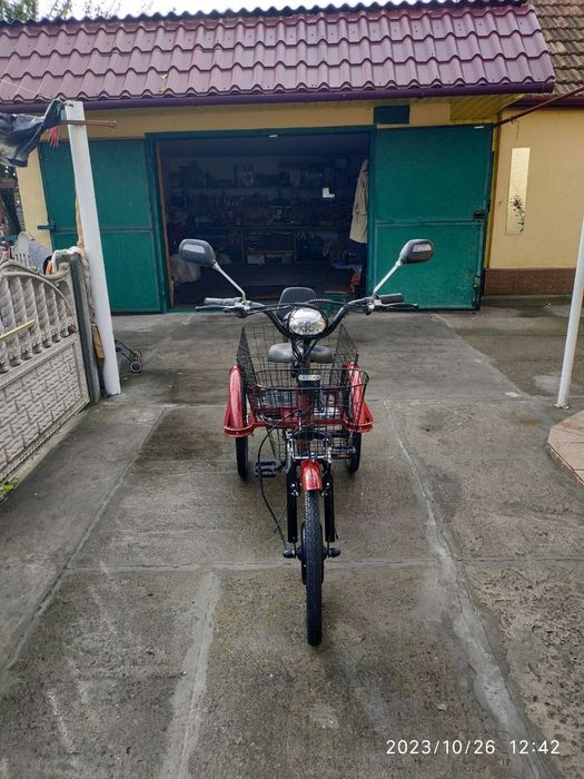 Электровелосипед трёхколёсный 350 Watts