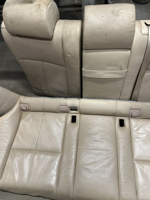 Fotele bananowa skóra bmw e39