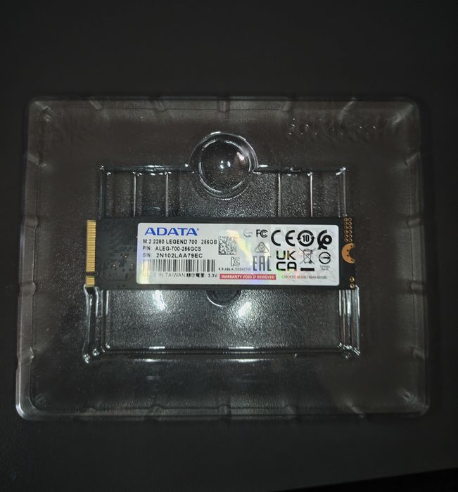 SSD диск ADATA LEGEND 710 256GB M.2 2280 PCIe Gen3x4 3D