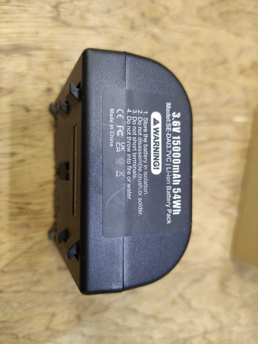 Акумулятор літій-кремнієвий Daitem 15000mAh SE-DAI3.7vc