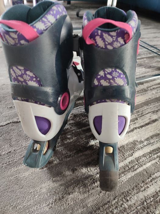 Rolki oxelo Decathlon 34-36 regulowane