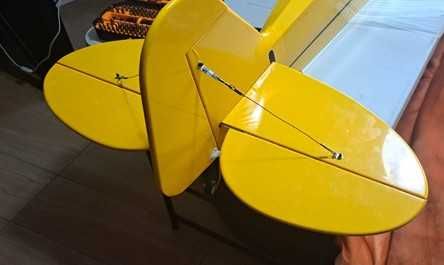 Avião RC Hangar J3 Cub 10 cc - modelo completo de combustão interna com 2,10 metros