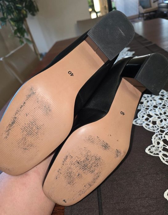 Piękne jak nowe czolenka Wojas rozmiar 40 na niskim obcasie