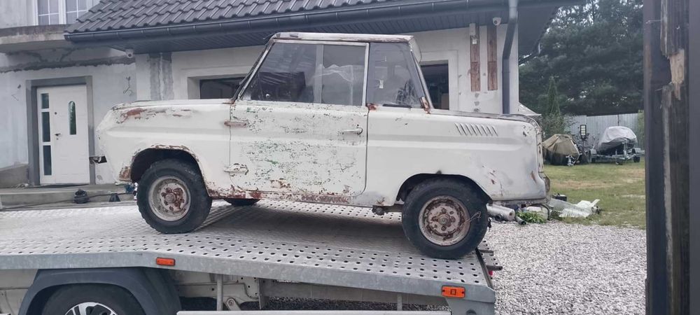 pojazd inwalidzki microcar SMZ S3D mikrocar inwalidka