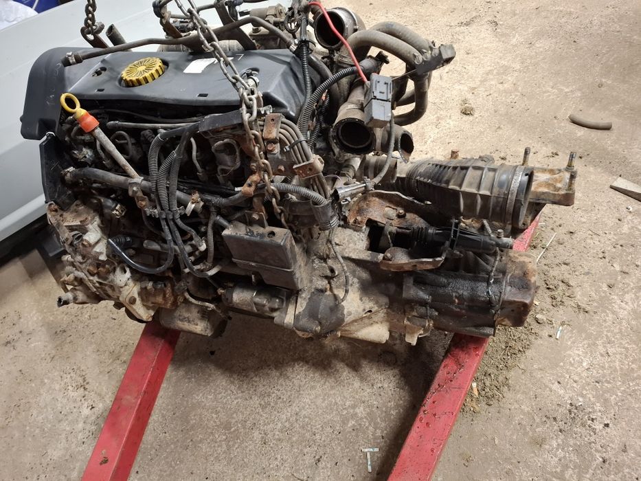 Silnik+skrzynia fiat ducato 2.8 jtd  02-06   265 tys km  pompa bosch