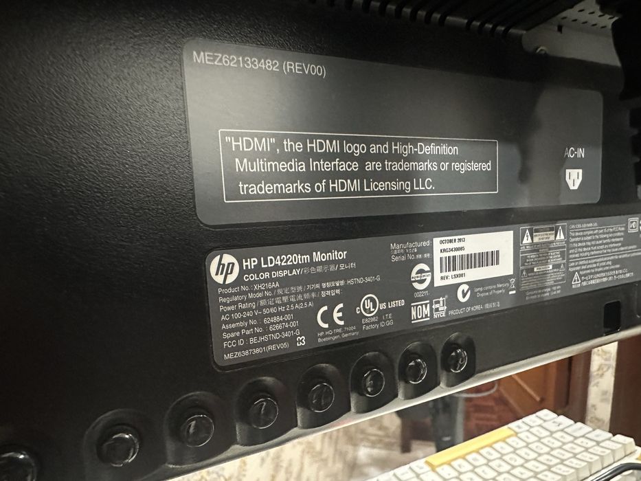 Monitor Touch HP - 42 Polegadas Full HD