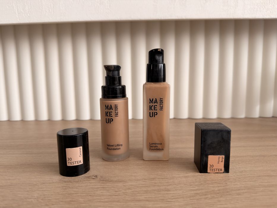 Podkład Make Up Factory Velvet Lifting i Luminous Serum