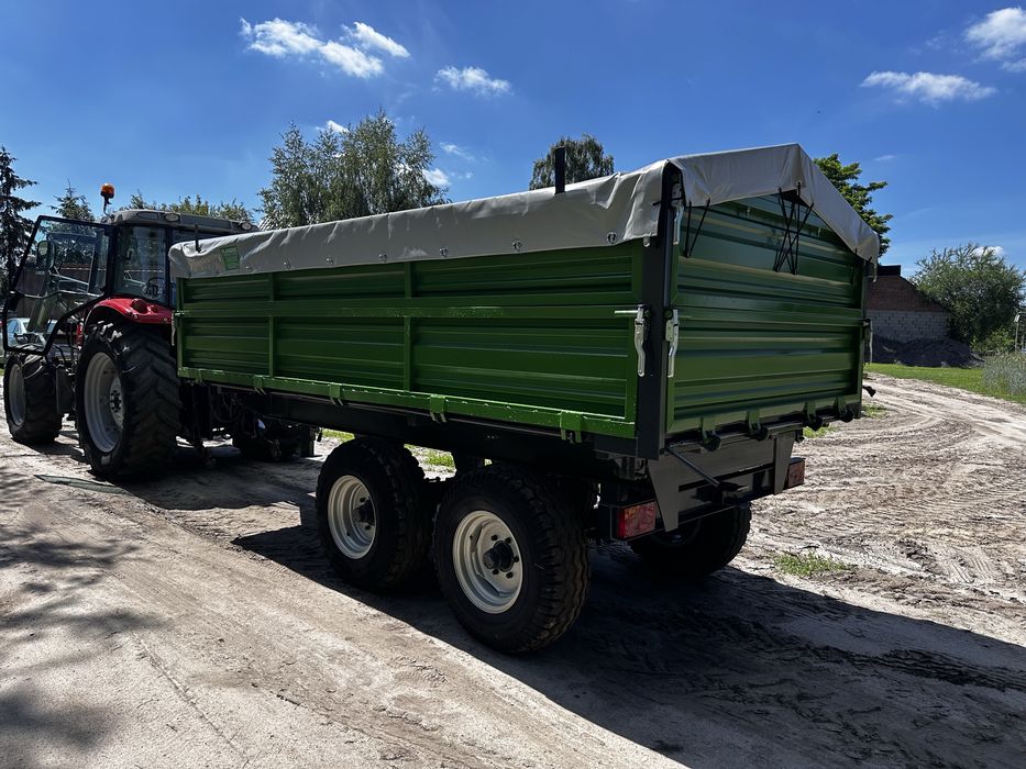Przyczepa Schenk 10ton 3 stronny wywrot