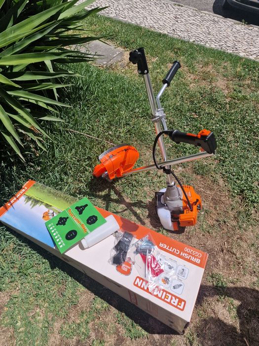 Roçadora 2 em 1 novo
De cilindrada 62 nova