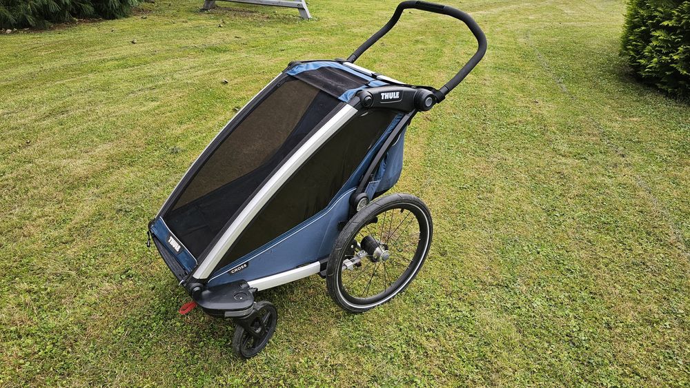 THULE Chariot Cross 1 + zestaw do biega + zestaw do rowerunia

Kolor Majolica Blue