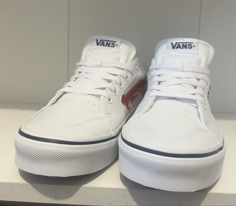 Buty Vans flame white