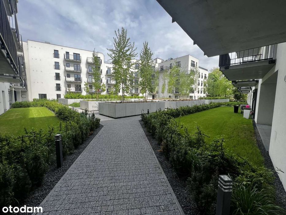 NOWY 2 pokojowy Apartament Marmur Winda Taras/ogród RIVERSIDE CENTRUM