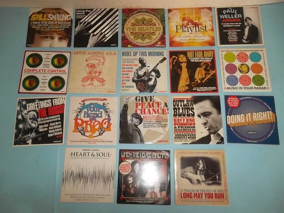 "UNCUT" 12 revistas mais 32 CDs , o lote completo apenas 50EUR