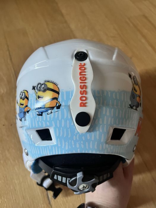 Kask narciarski Rossignol z Minionkami