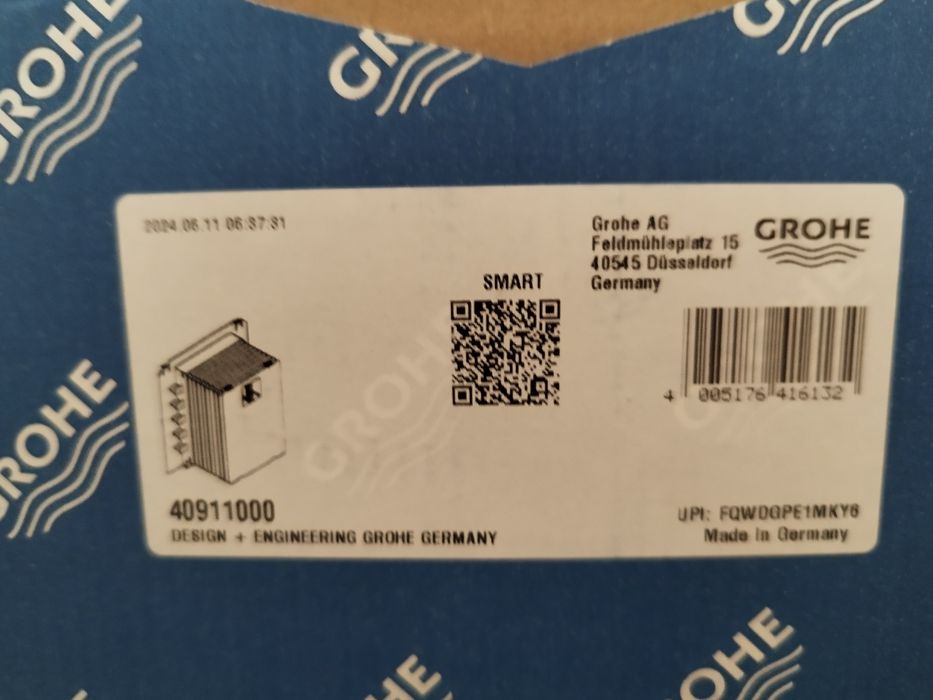 Adaptador para placa de acionamento sanita  Grohe