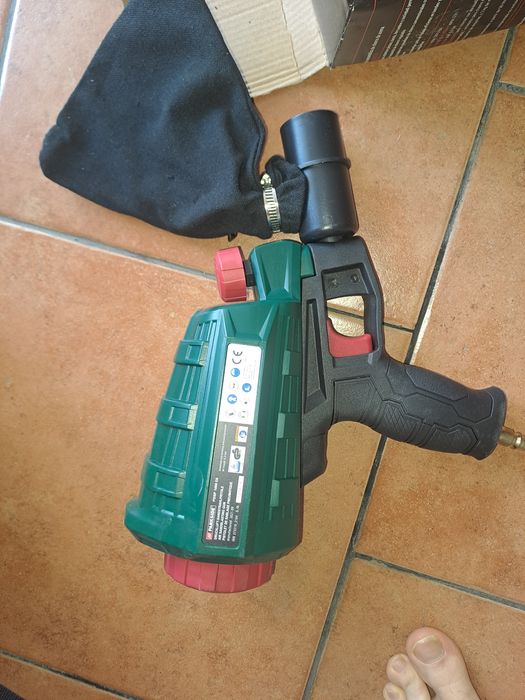 Pistola de jato de areia lidl