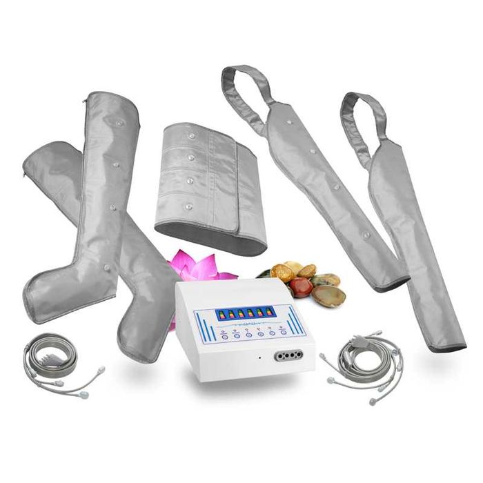 Máquina pressoterapia completa , Pernas,Braço e Cinta + Extensores
