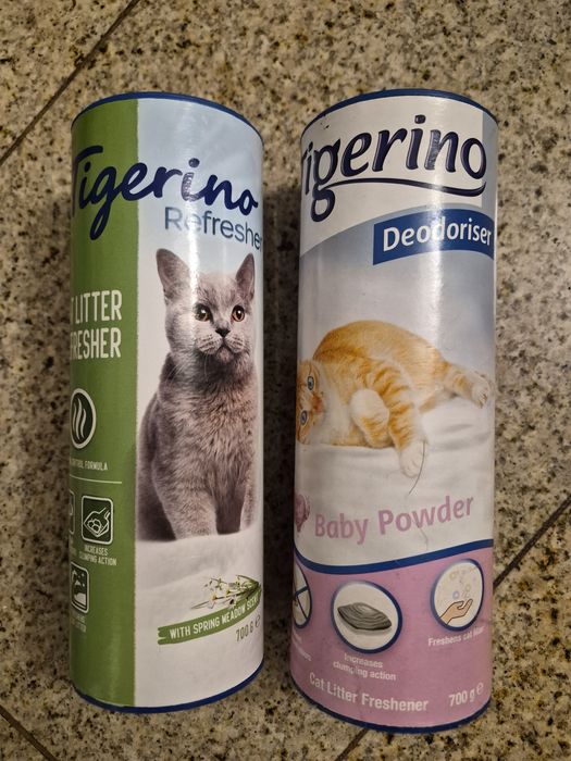 Tigerino powder - dwa zapachy