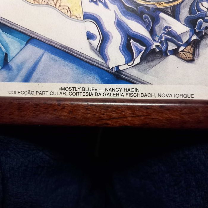 Duas molduras de madeira