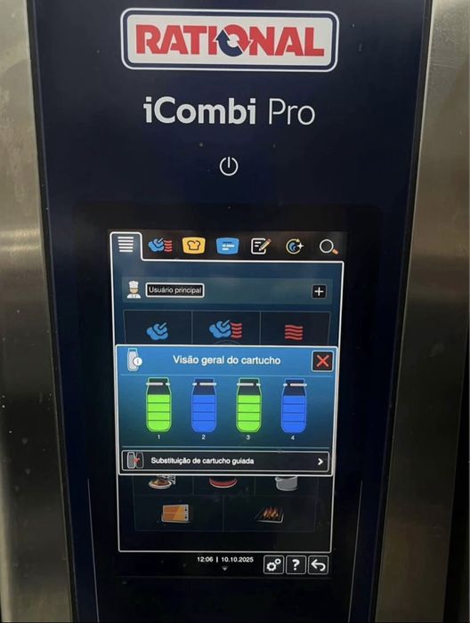 Forno Rational iCombi Pro de 10 níveis (2023)  - Restauração Hotelaria