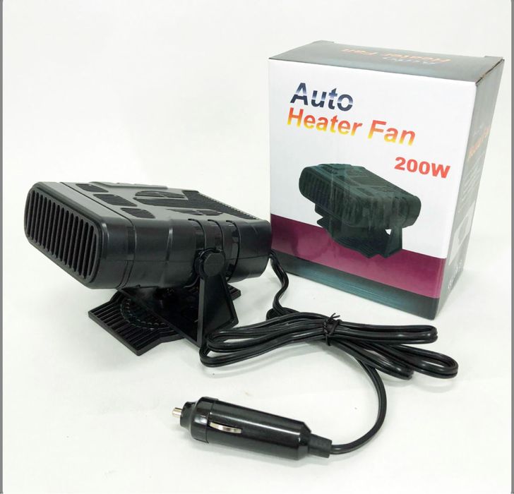 Автомобільний тепловентилятор, дуйка для авто, універсальний обігрівач
