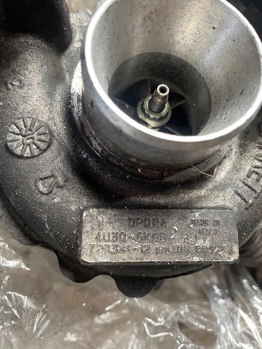 Турбина peugeot 607 2.7 v6 hdi пежо 607 запчасті